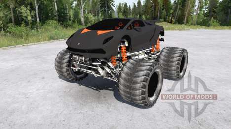 Lamborghini Sesto Elemento Monster Truck für Spintires MudRunner