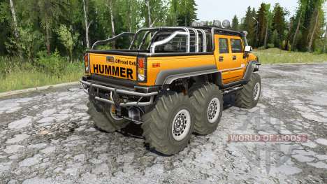 Hummer H2 SUT 6x6 pour Spintires MudRunner