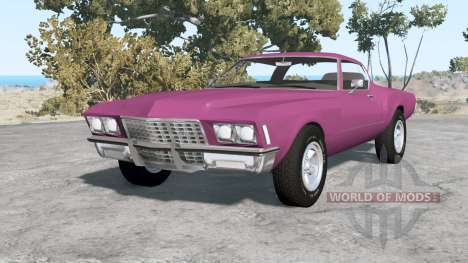 Buick Riviera (49487) 1971 pour BeamNG Drive