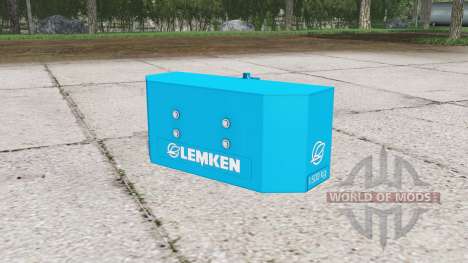 Lemken weight pour Farming Simulator 2015