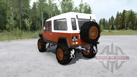 UMM Alter II lifted pour Spintires MudRunner