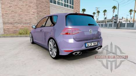 Volkswagen Golf R-Line (Typ 5G) 2013 pour American Truck Simulator