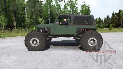 Jeep Wrangler crawler pour Spintires MudRunner