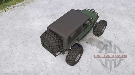 Jeep Wrangler crawler für Spintires MudRunner