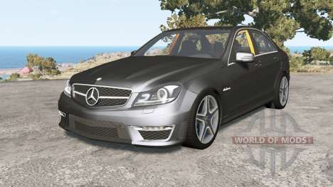 Mercedes-Benz C 63 AMG (W204) 2011 pour BeamNG Drive