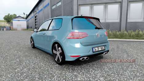 Volkswagen Golf R-Line (Typ 5G) 2013 pour Euro Truck Simulator 2