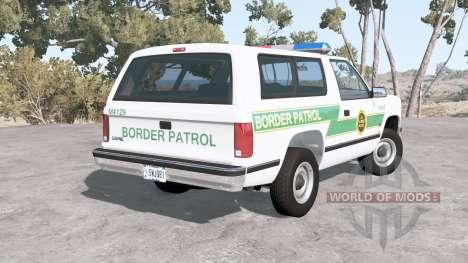 Gavril D-Series U.S. Border Patrol für BeamNG Drive