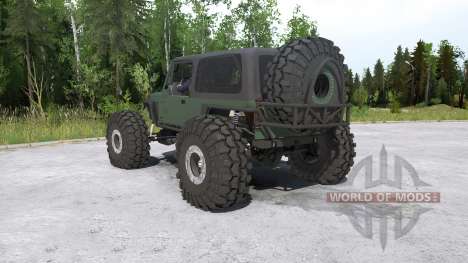 Jeep Wrangler crawler für Spintires MudRunner