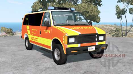 Gavril H-Series German Emergency pour BeamNG Drive