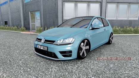 Volkswagen Golf R-Line (Typ 5G) 2013 pour Euro Truck Simulator 2