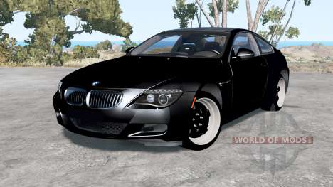 BMW M6 coupe (E63) 2009 pour BeamNG Drive