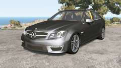 Mercedes-Benz C 63 AMG (W204) Ձ011 pour BeamNG Drive