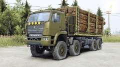 Kamaz-6ṣ60 pour Spin Tires