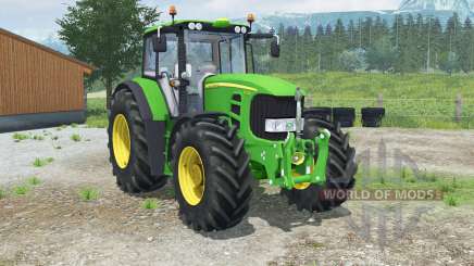 John Deere 7530 Premiuꬺ pour Farming Simulator 2013