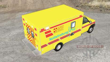 Gavril H-Series German Emergency v1.3 pour BeamNG Drive