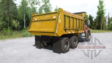 International WorkStar 6x4 Dump Truck 2008 für Spintires MudRunner