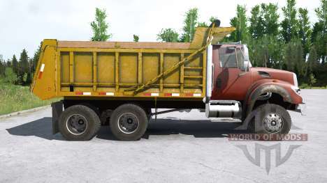 International WorkStar 6x4 Dump Truck 2008 für Spintires MudRunner