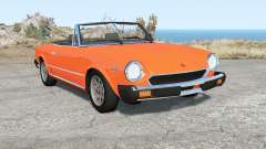 Fiat 124 Sport Spider (CS) 1975 pour BeamNG Drive