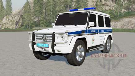 Mercedes-Benz G 55 AMG (W463) Police pour Farming Simulator 2017
