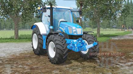 New Holland T6.160 colored in ford colors für Farming Simulator 2015