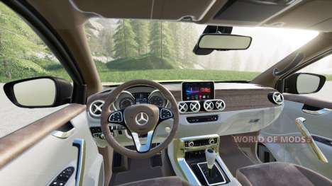 Mercedes-Benz X220d 4Matic (W470) 2018 pour Farming Simulator 2017
