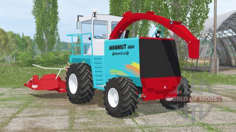 Mengele Mammut 6800 pour Farming Simulator 2015