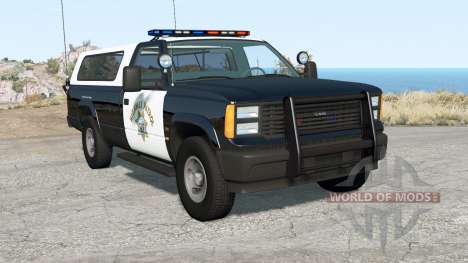 Gavril D-Series California Highway Patrol v1.7 für BeamNG Drive