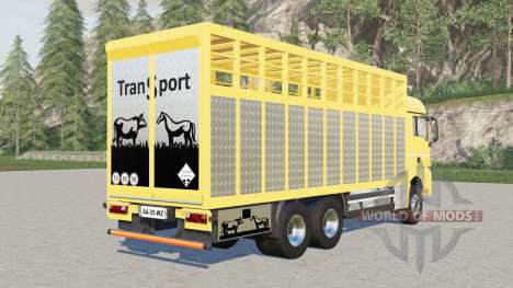 MAN TGX livestock truck pour Farming Simulator 2017