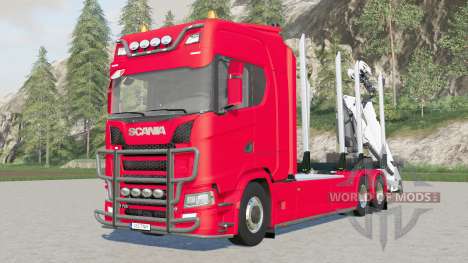 Scania S 730 timber truck für Farming Simulator 2017