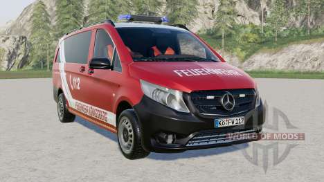 Mercedes-Benz Vito Kastenwagen (W447) Feuerwehr pour Farming Simulator 2017