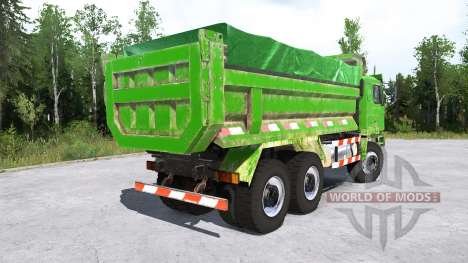 Shacman F3000 6x6 Dump Truck pour Spintires MudRunner