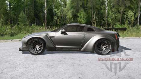 Nissan GT-R (R35) Liberty Walk pour Spintires MudRunner