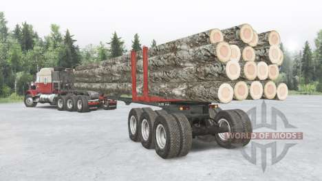 Kenworth T800 8x8 Chassis Cab pour Spin Tires