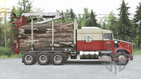 Kenworth T800 8x8 Chassis Cab für Spin Tires