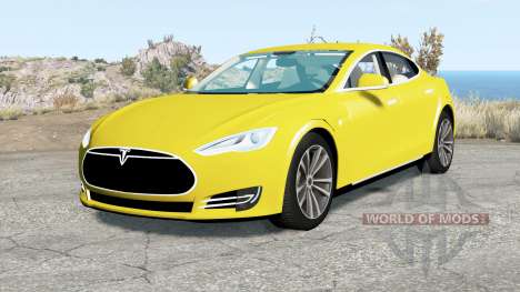 Tesla Model S 2012 für BeamNG Drive