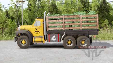 Mack B61 6x6 Chassis Cab pour Spin Tires