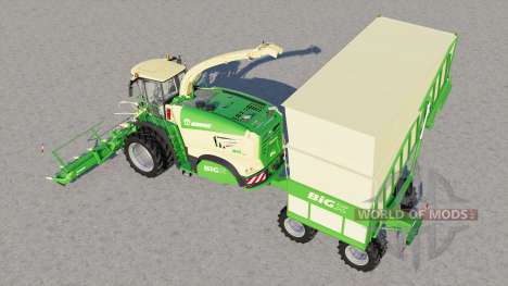 Krone BiG X 1100 Cargo pour Farming Simulator 2017