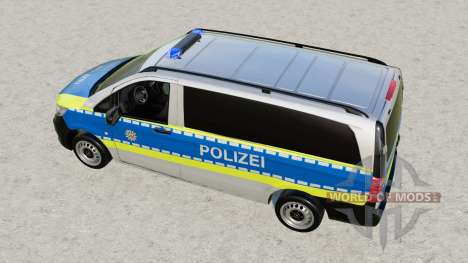 Mercedes-Benz Vito Kastenwagen (W447) Polizei für Farming Simulator 2017