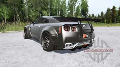 Nissan GT-R (R35) Liberty Walk pour Spintires MudRunner