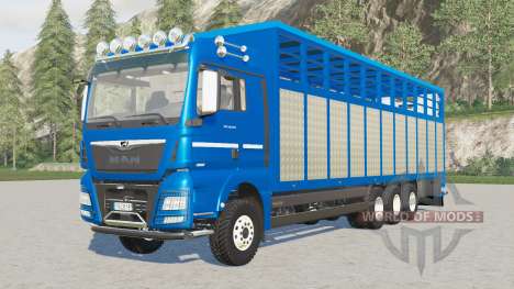 MAN TGX livestock truck pour Farming Simulator 2017