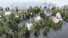 Überflutetes Dorf für MudRunner