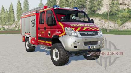 Iveco Daily 4x4 Crew Cab Feuerwehr pour Farming Simulator 2017