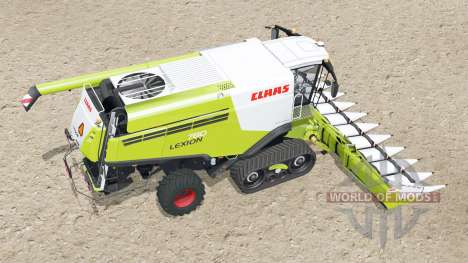 Claas Lexion 780 〡 pistes pour Farming Simulator 2015