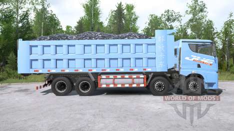 FAW Jiefang JH6 8x8 Dump Truck pour Spintires MudRunner