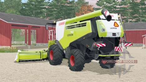 Claas Lexion 780 〡 pistes pour Farming Simulator 2015