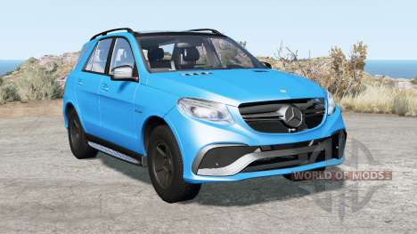 Mercedes-AMG GLE 63 S (W166) 2015 pour BeamNG Drive
