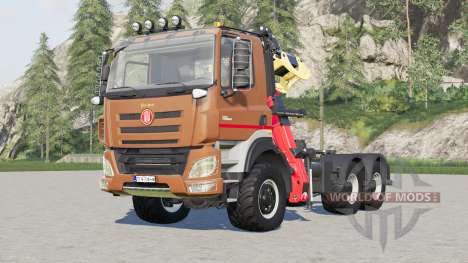 Tatra Phoenix T158 Forestry Semi-trailer 2015 für Farming Simulator 2017