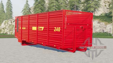 Schuitemaker Siwa 240 hooklift container pour Farming Simulator 2017
