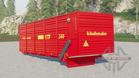 Schuitemaker Siwa 240 hooklift container pour Farming Simulator 2017
