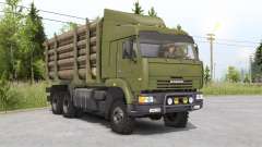 Kamaz-6522ⴝ pour Spin Tires